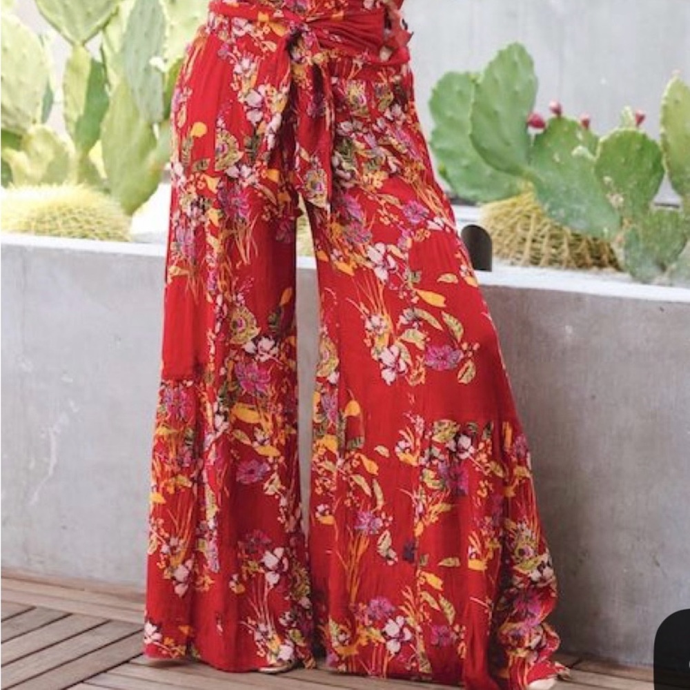 Free People One Wide-Leg Pants